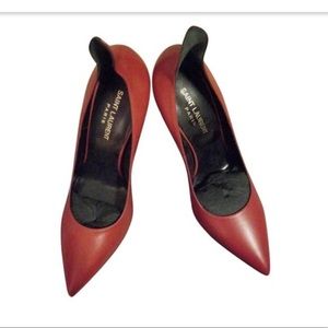 Brand New Saint Laurent High Heel with exaggerated back